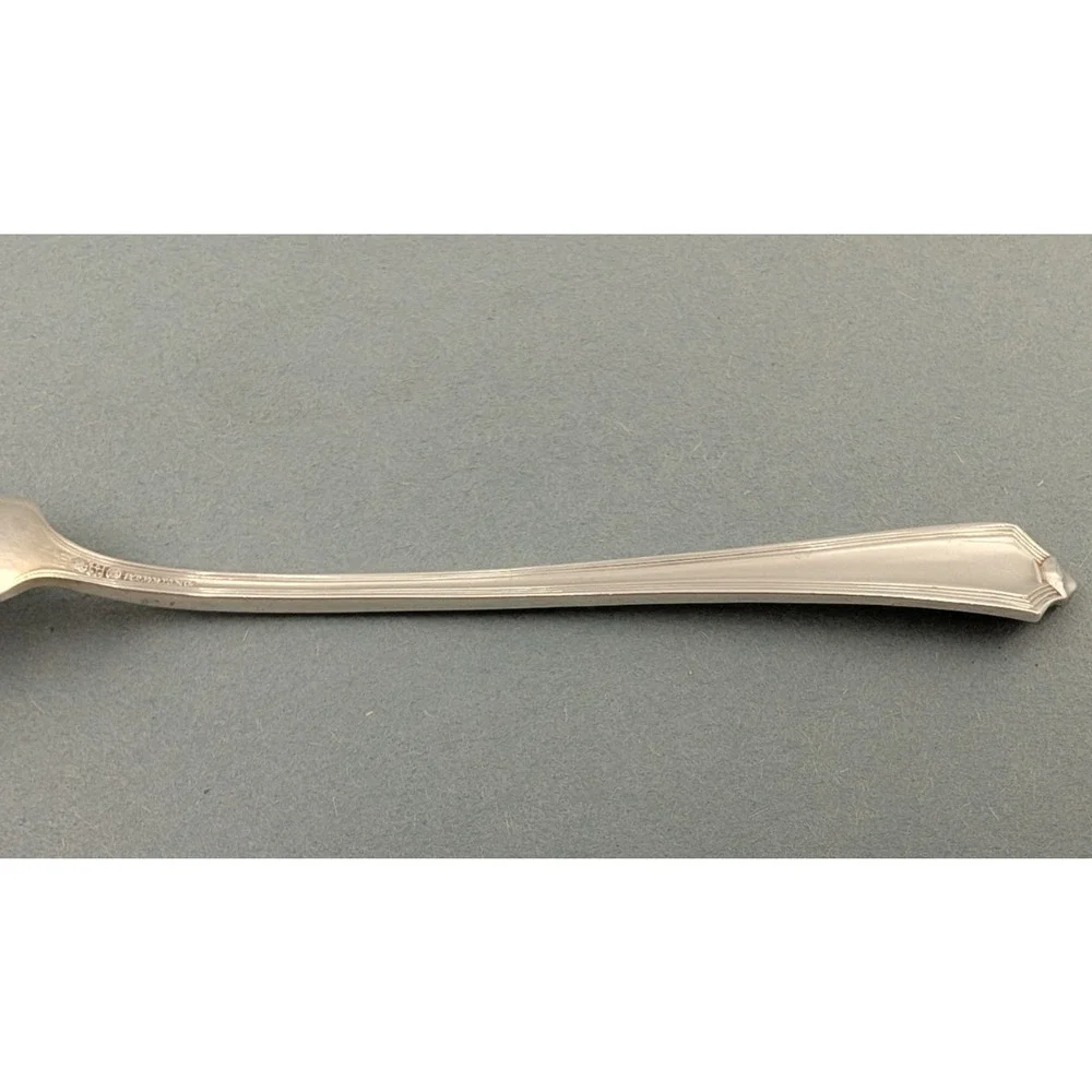 Gorham Sterling Silver Plymouth Olive Serving Spoon Pierced 5-3/4